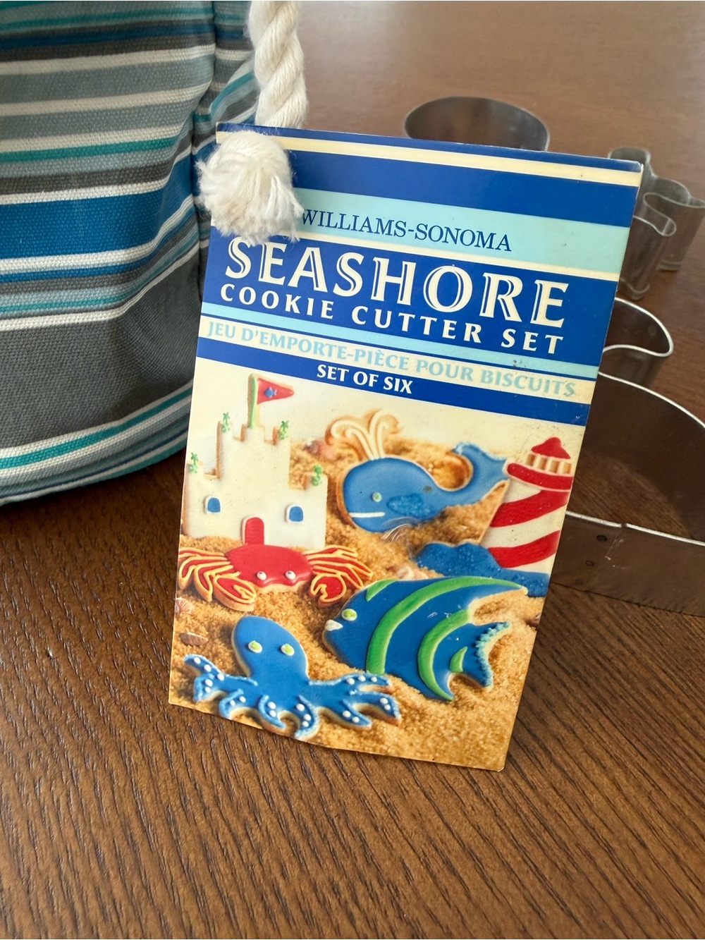 Williams Sonoma Seashore Cookie Cutter Set - Blue